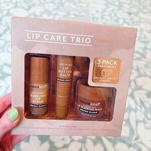 Nature Love Brown Sugar Lip Care Trip 🤎✨